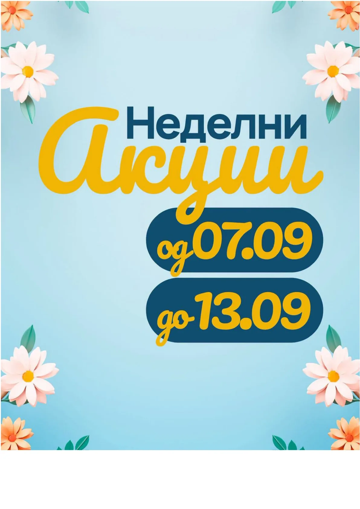 ЗЕГИН - НЕДЕЛНА АКЦИЈА